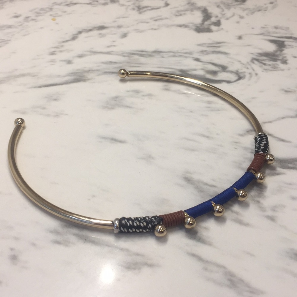 J. Crew Metal Collar Necklace